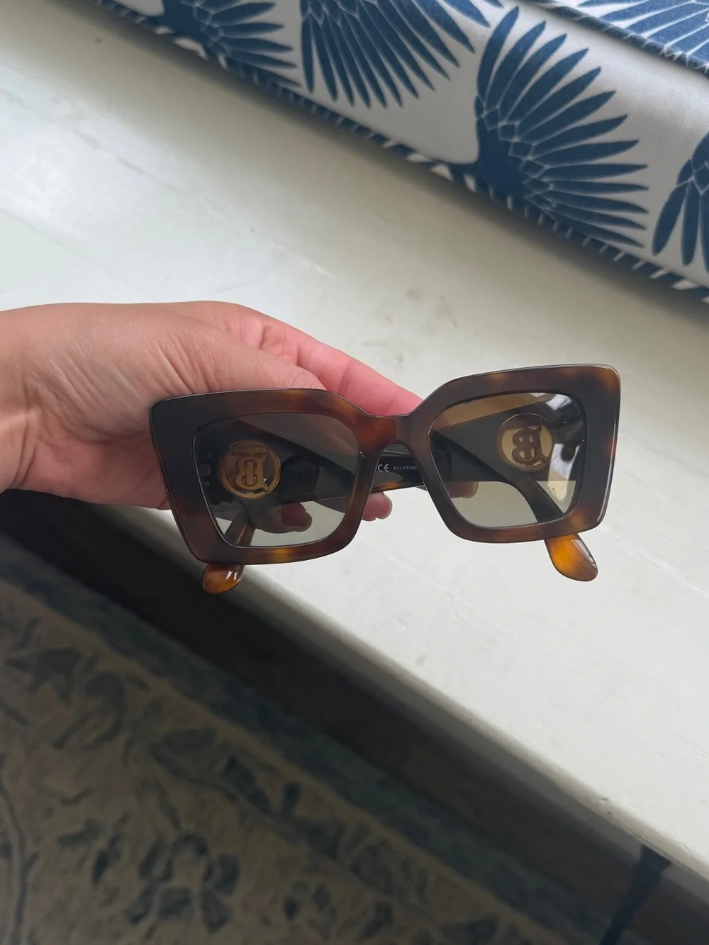 Burberry Tortoise Sunglasses